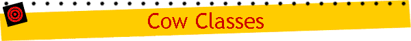 Cow Classes